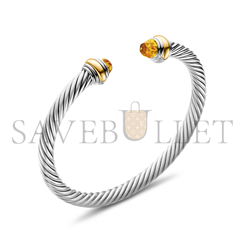 dau1d Yvrm*n classic cable bracelet 5mm b12381 s4aci
